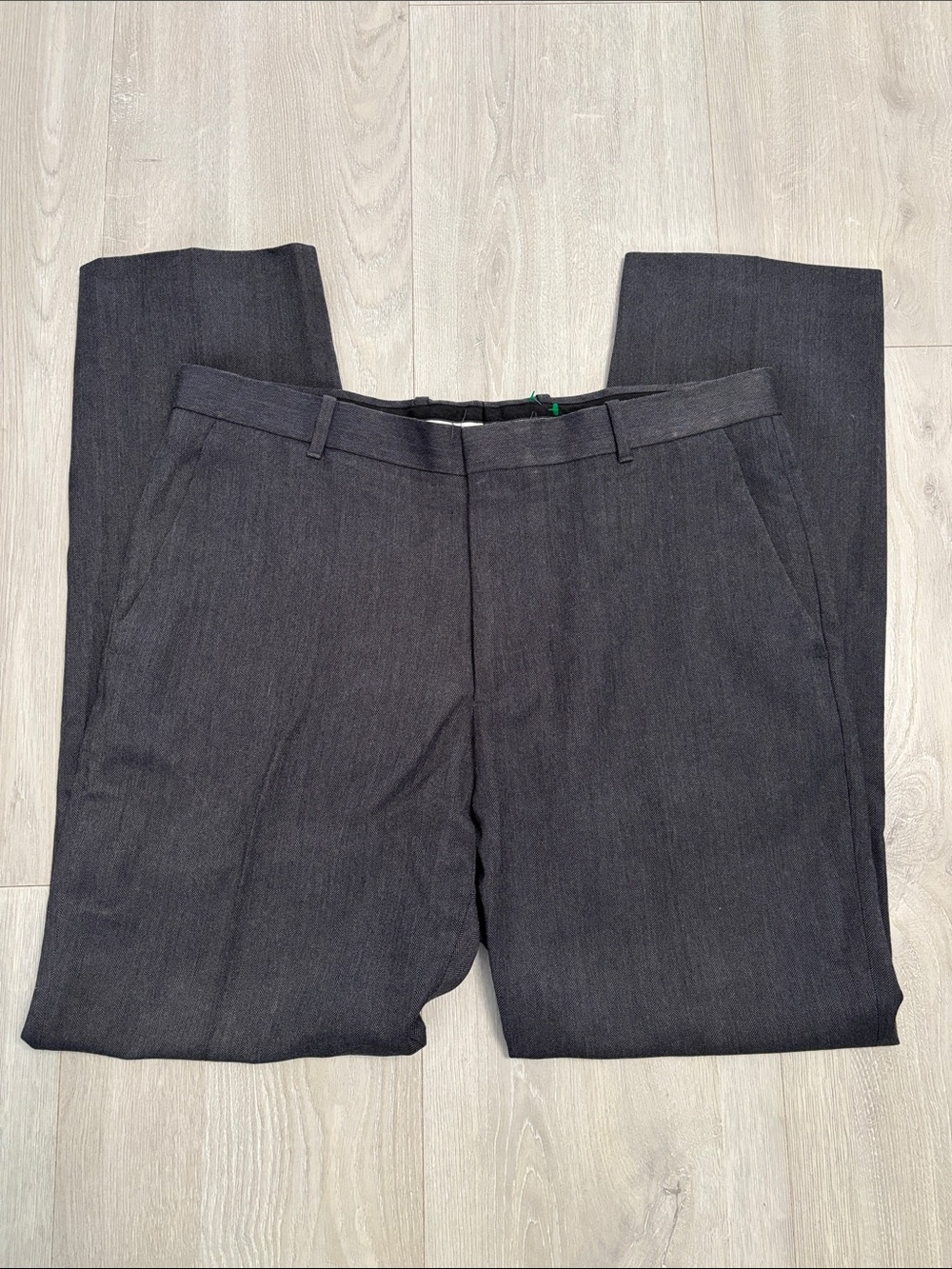 🔥BUNDLESALE Men’s 34/32 Perry Ellis Modern Fit Dark Charcoal Dress Pants Slacks